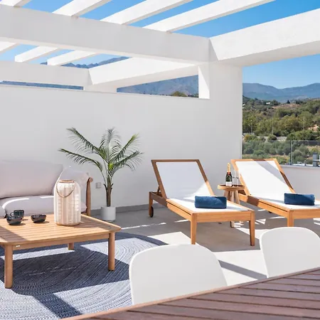 Sunny Terrace Penthouse Lägenhet *