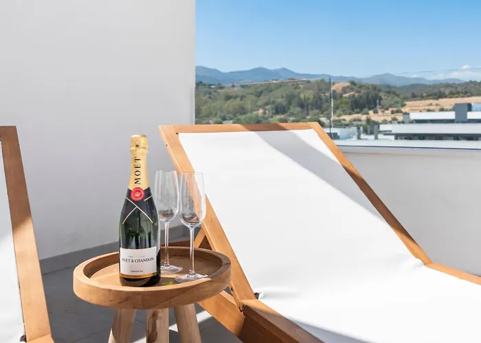 Sunny Terrace Penthouse Apartamento *